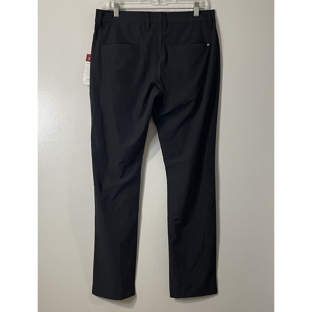 TRAVIS MATHEW Performance Golf Pants Size 32 Black NEW Athletic Lightweight - Picture 3 of 6